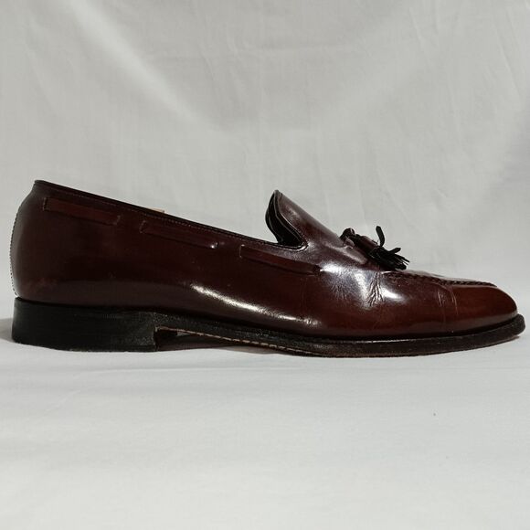 Johnston & Murphy Crown Aristocraft  Brown 14538 Tassel Loafer Mens 12